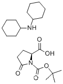 Molecular Structure of 4677-75-2 (Boc-Pyr-OH DCHA)